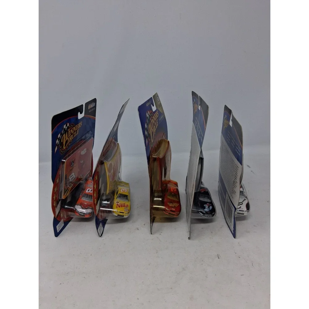 NASCAR Winners Circle Dale Earnhardt Jr Sr 1/64 Diecast 5Car Lot  Hood Series. N